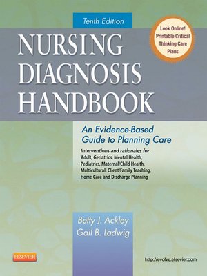 cover image of Nursing Diagnosis Handbook